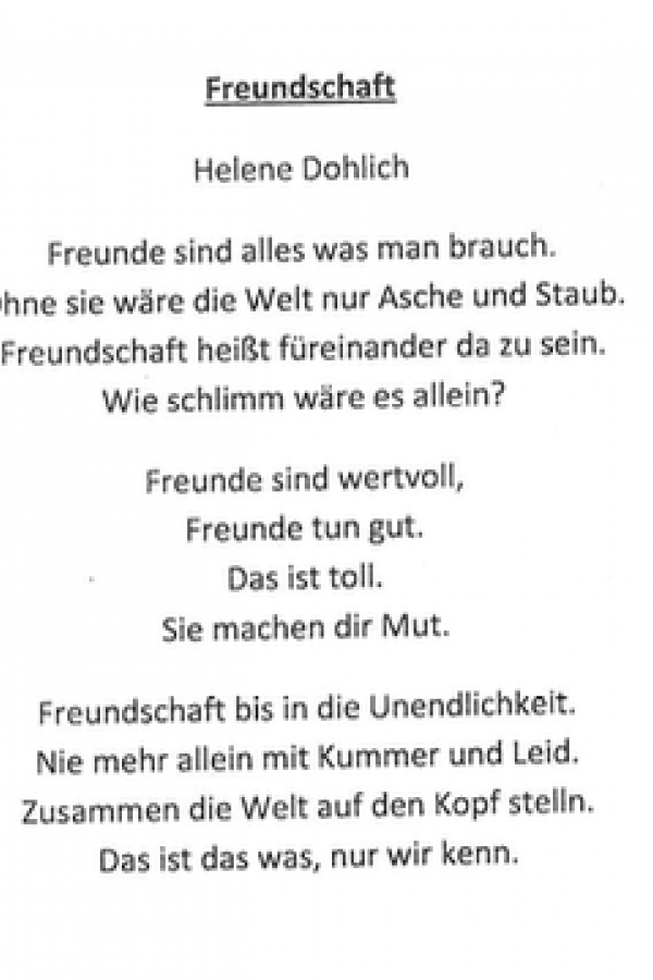 Junge Poeten In Deutsch Klasse 10 Evangelische Oberschule Hochkirch